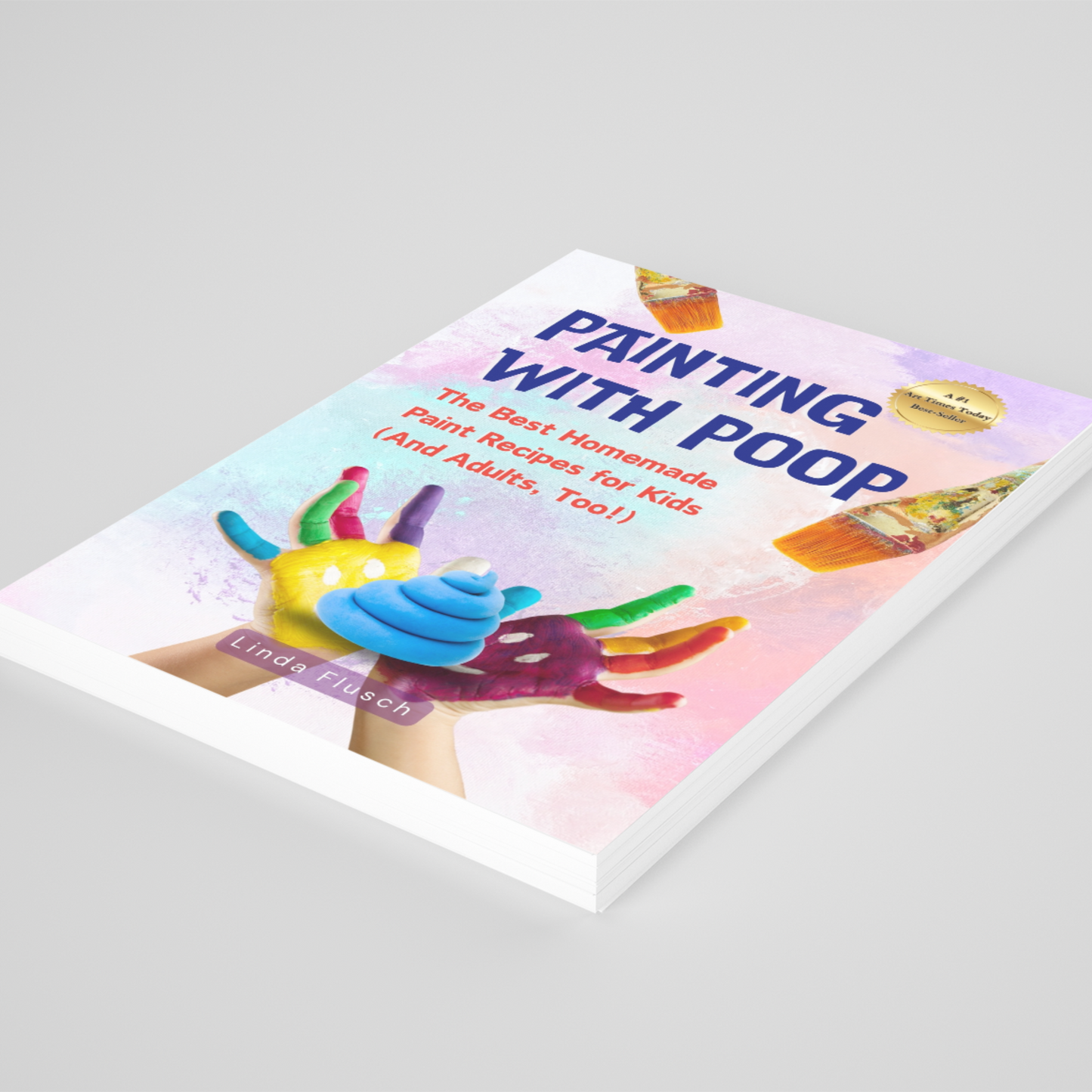 Painting With Poop - Gag Gift Notebook for Kids