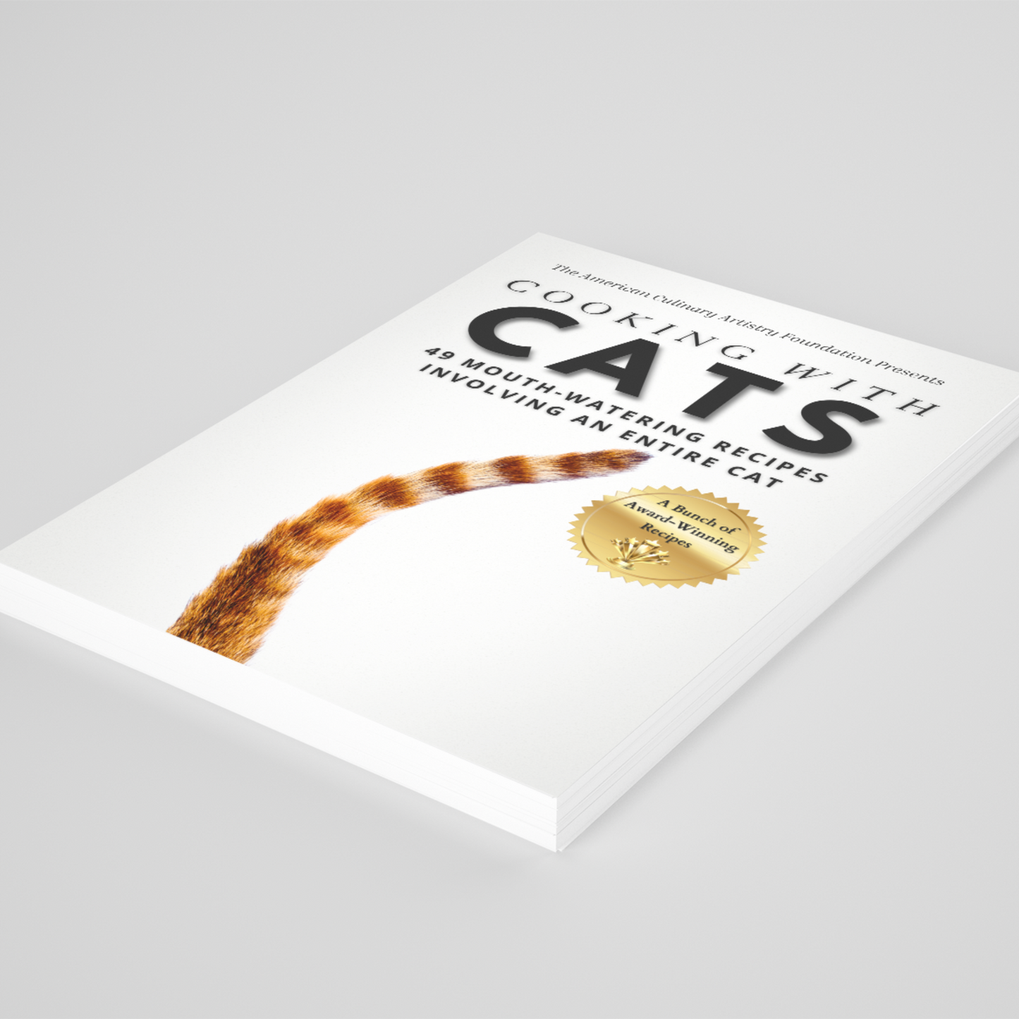 Cooking With Cats - Gag Gift Notebook