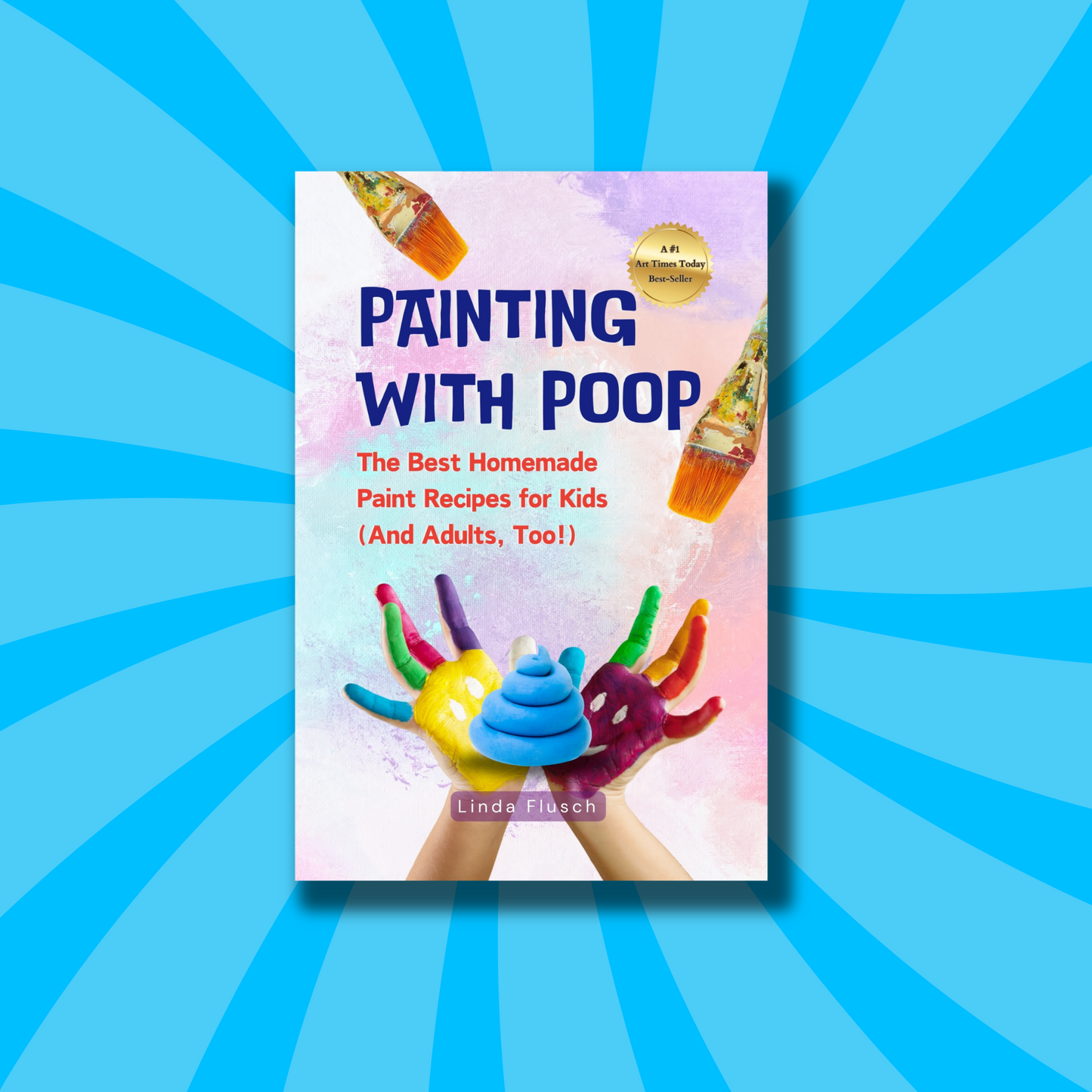 Painting With Poop - Gag Gift Notebook for Kids
