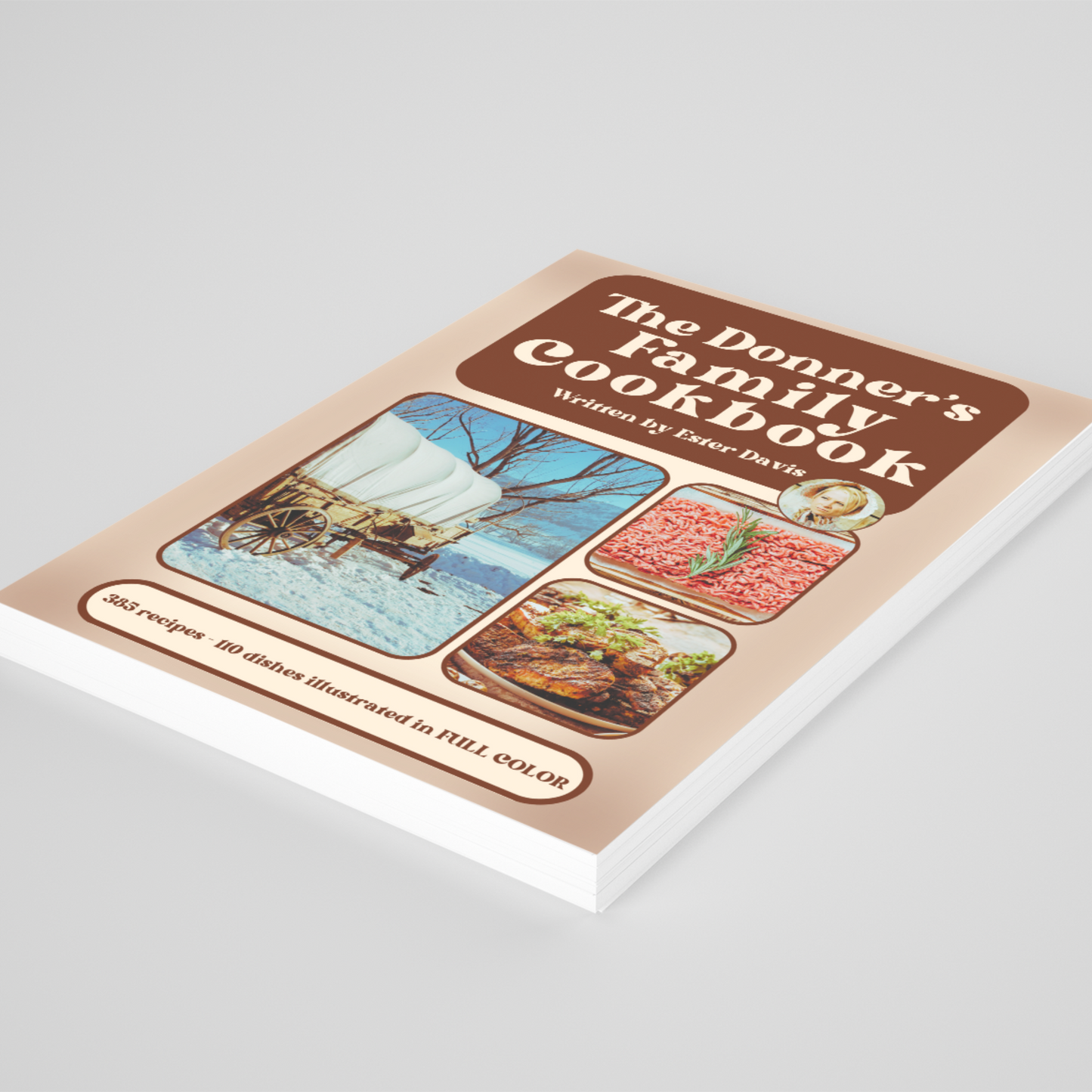 The Donner's Family Cookbook - Gag Gift Recipe Book