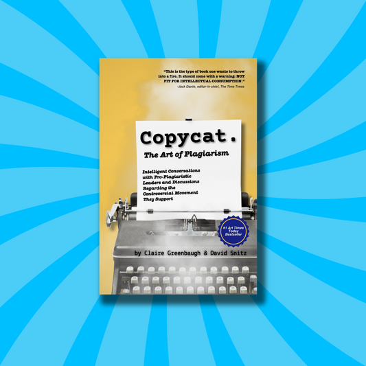 Copycat: The Art of Plagiarism - Gag Gift Notebook