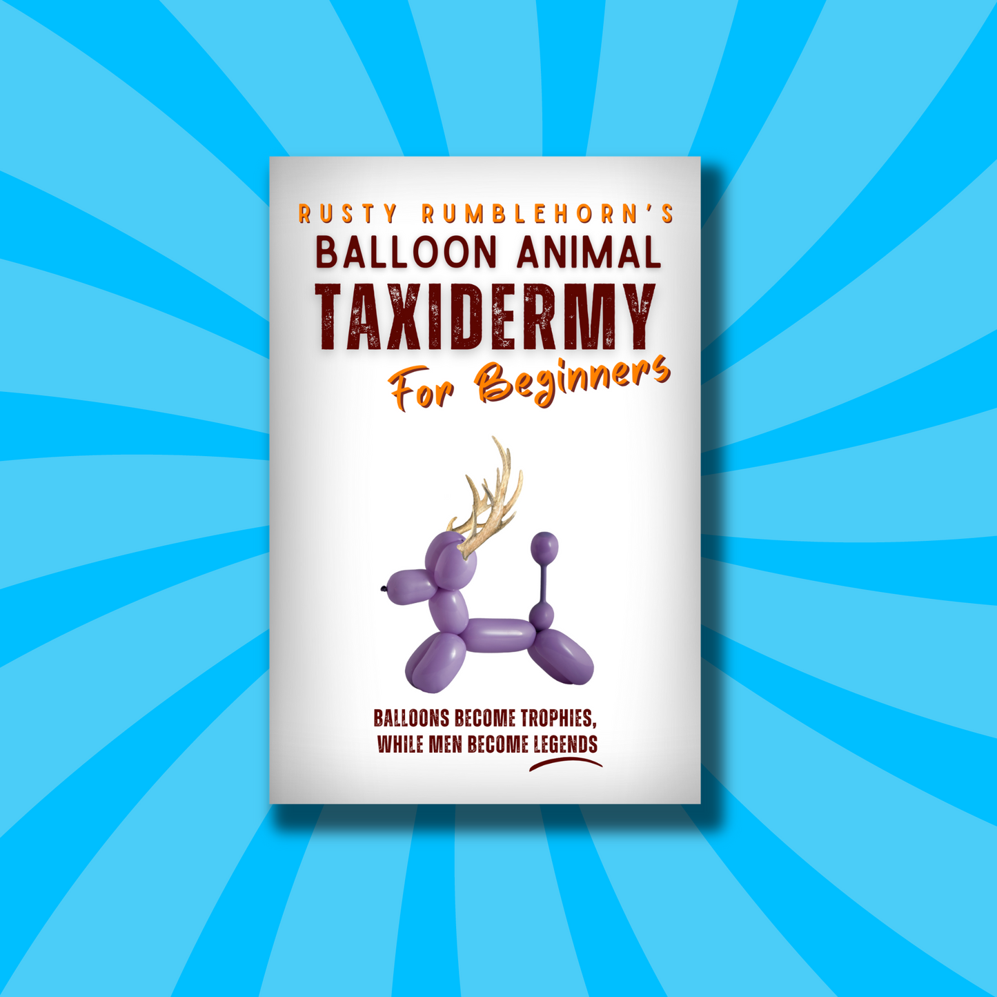 Balloon Animal Taxidermy - Gag Gift Notebook