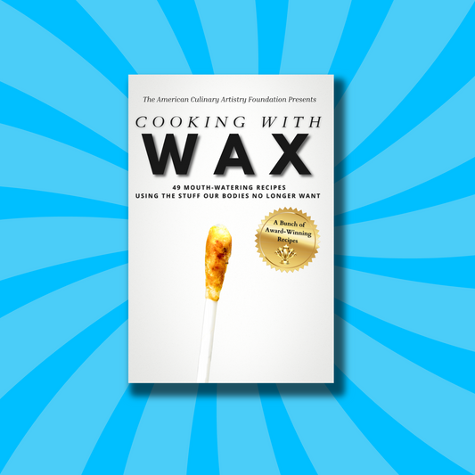 Cooking With Wax - Gag Gift Notebook